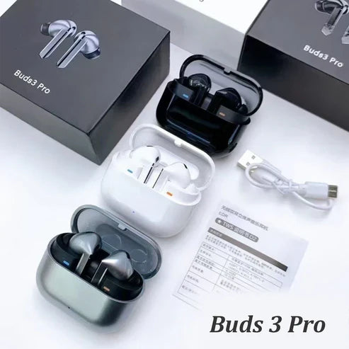 Samsung Galaxy Buds 3 Pro Titanium | Wireless Earbuds